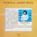 Barry Miles ‎– Fusion Is…